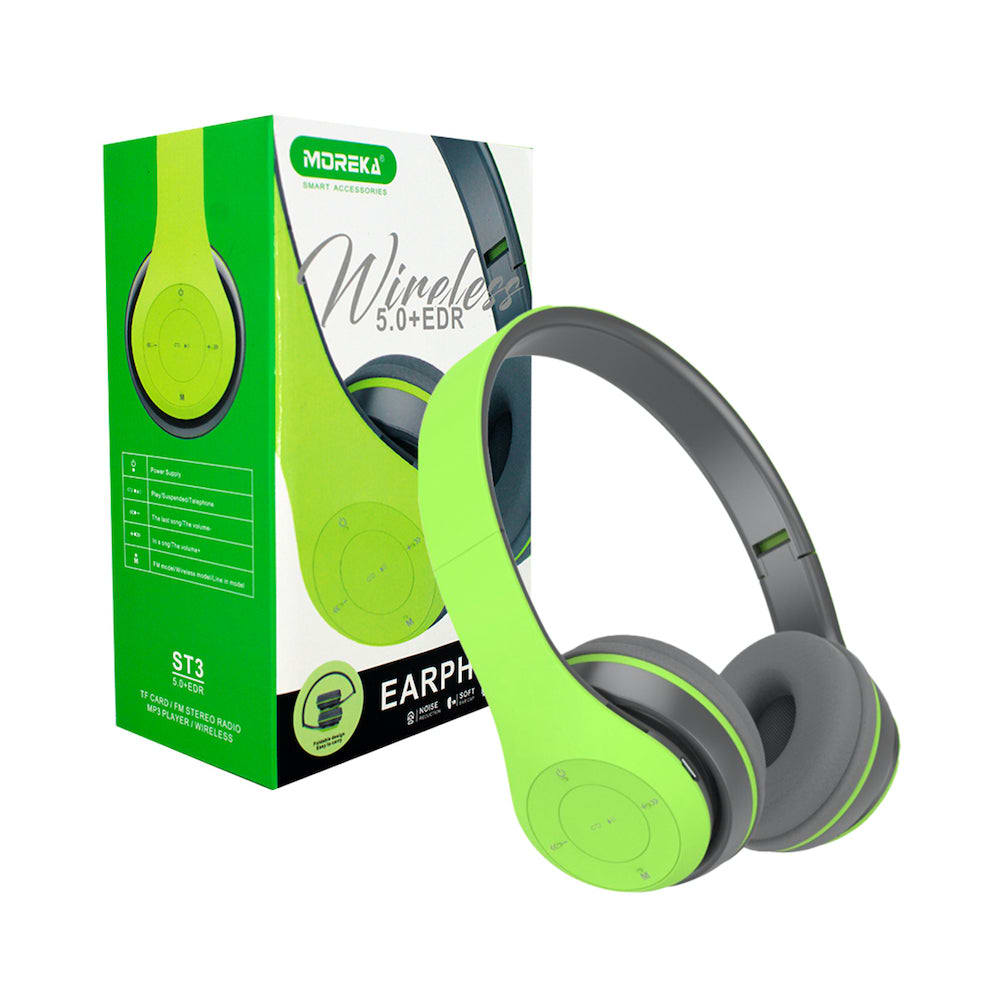 Audifonos Diadema Moreka ST3 Bluetooth1