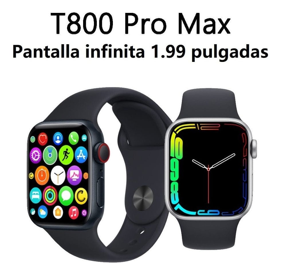SmartWatch T800 PRO MAX Serie 8 Pantalla 1.995
