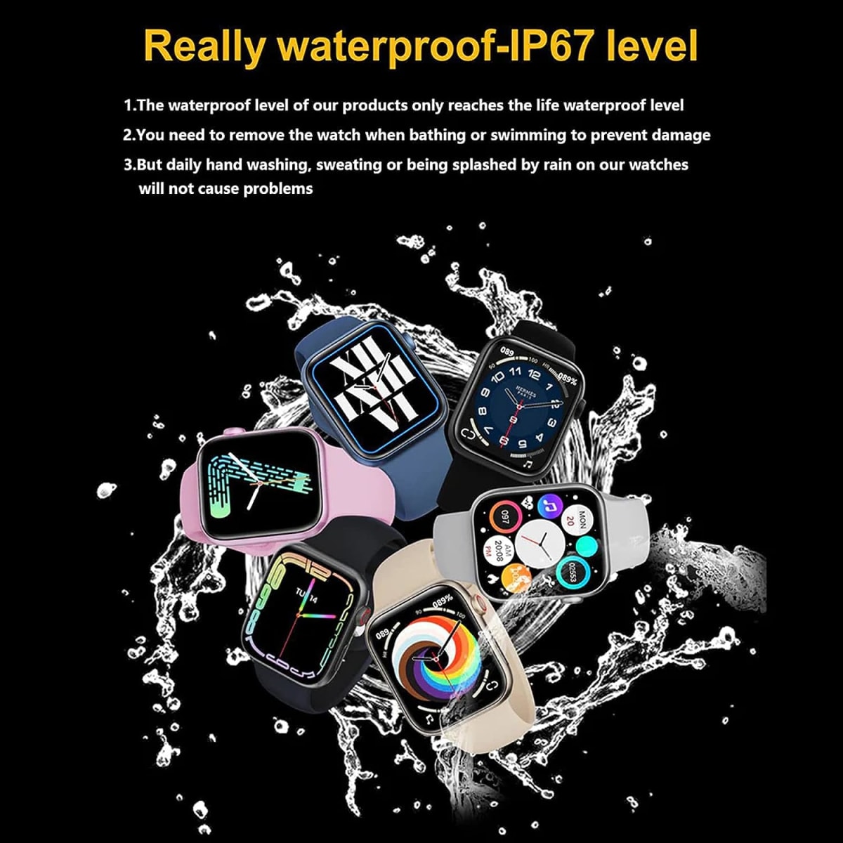 SmartWaatch Z51 Serie 7 BigScreen 1,99 impermeable2