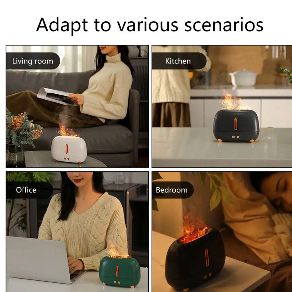 Humificador de llama Portatil A318 Aromaterapia3