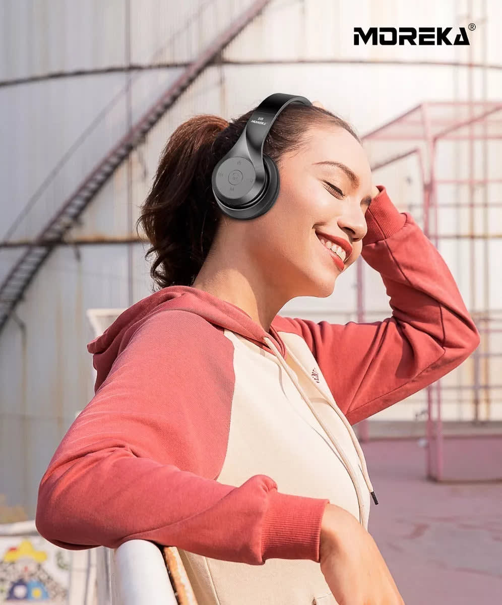 Audífonos Diadema Bluetooth Moreka ST2 Inalámbrico Plegable2