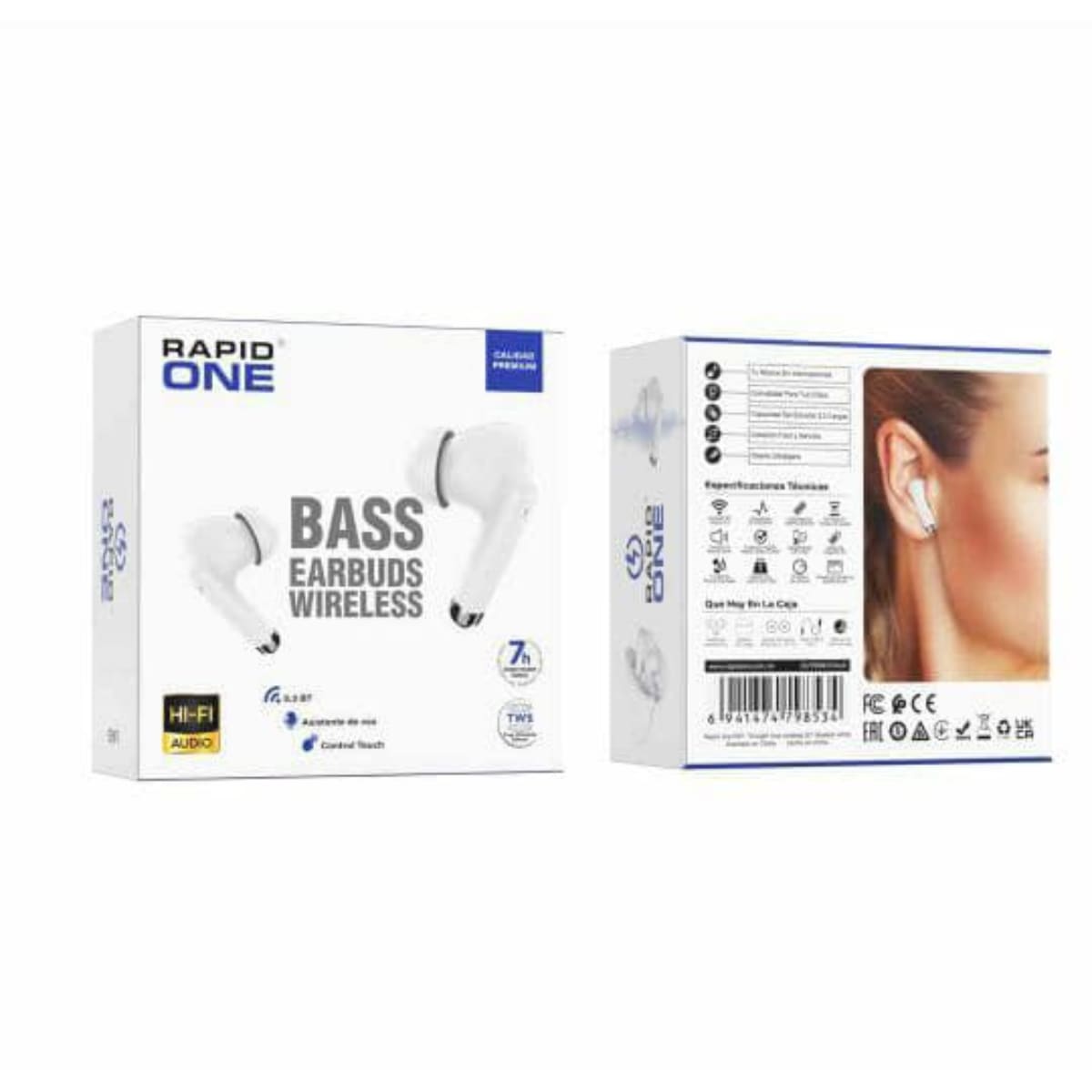 Auriculares Earbuds inalámbricos Rapid One2