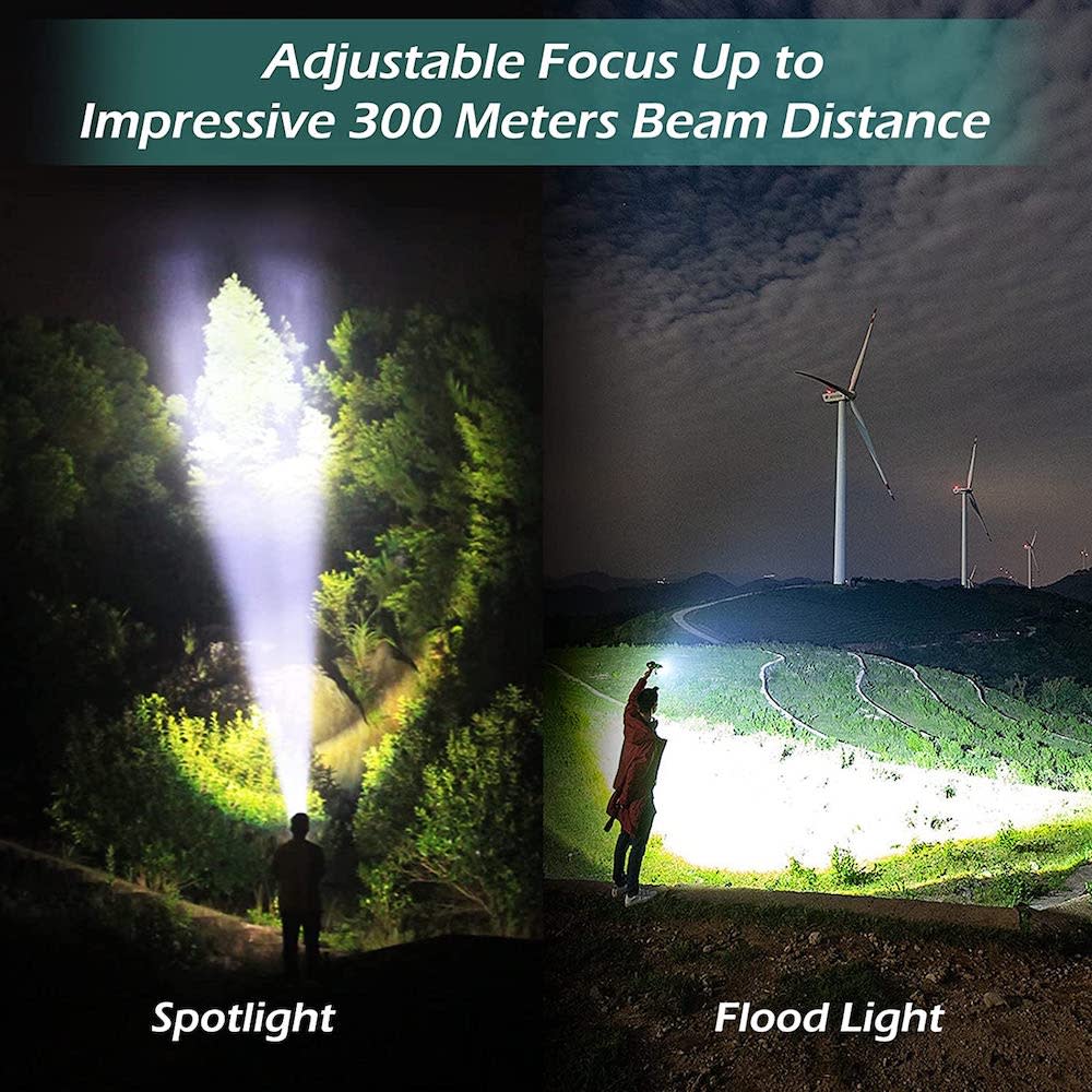 Linterna Moreka M-C73, COB, Metálica, Recargable 1200 mAh2