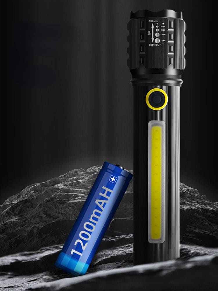 Linterna Moreka M-C73, COB, Metálica, Recargable 1200 mAh3