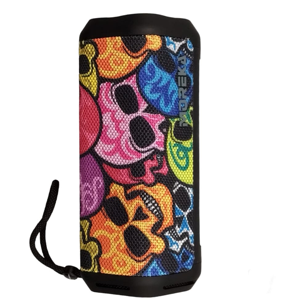 Bocina Bluetooth Moreka 375  Resistente al agua IPX6, Radio FM, USB, Micro SD5