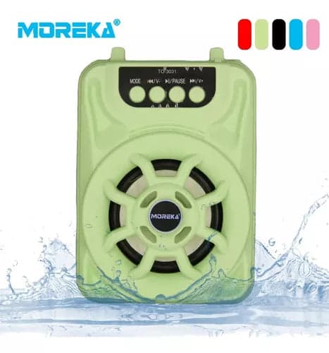 Bocina MOREKA TO-3031, LED, USB, Micro SD, Aux.5