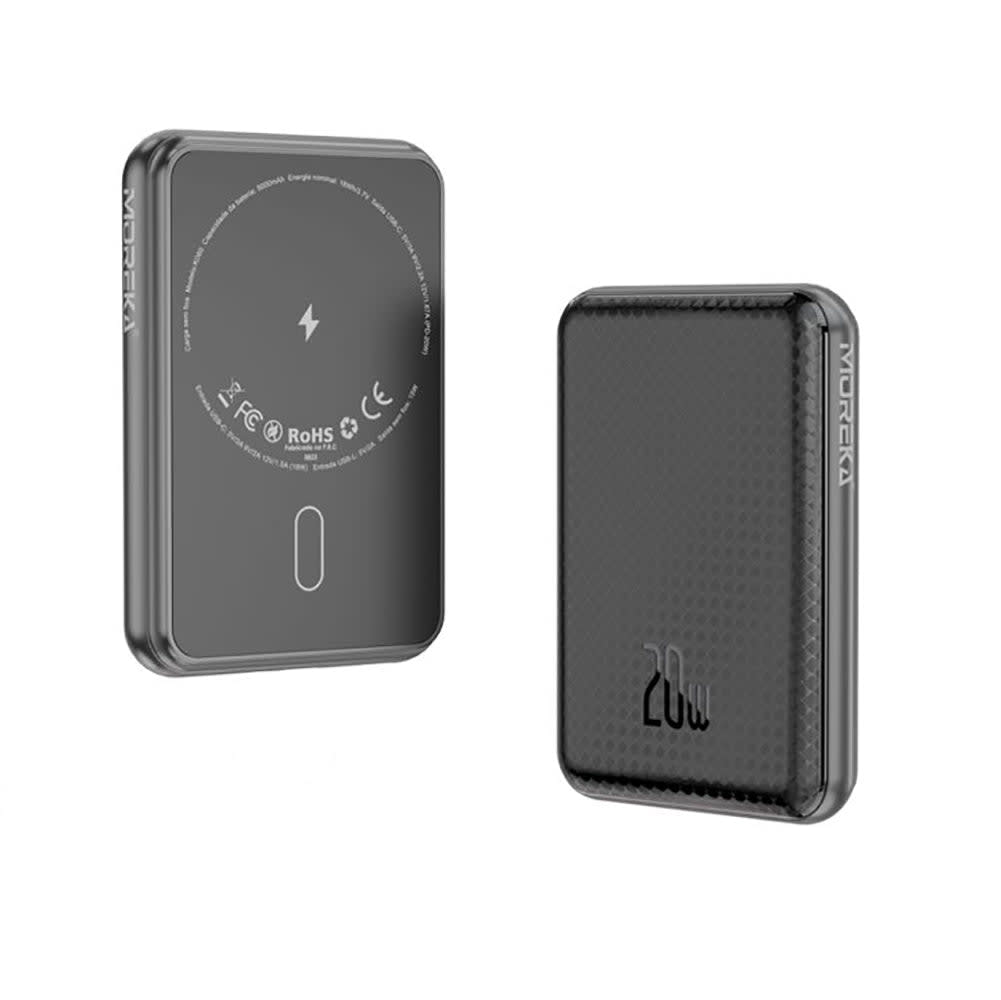 Powerbank Moreka K060  5000 mAh Carga Rápida 20W inalámbrica2