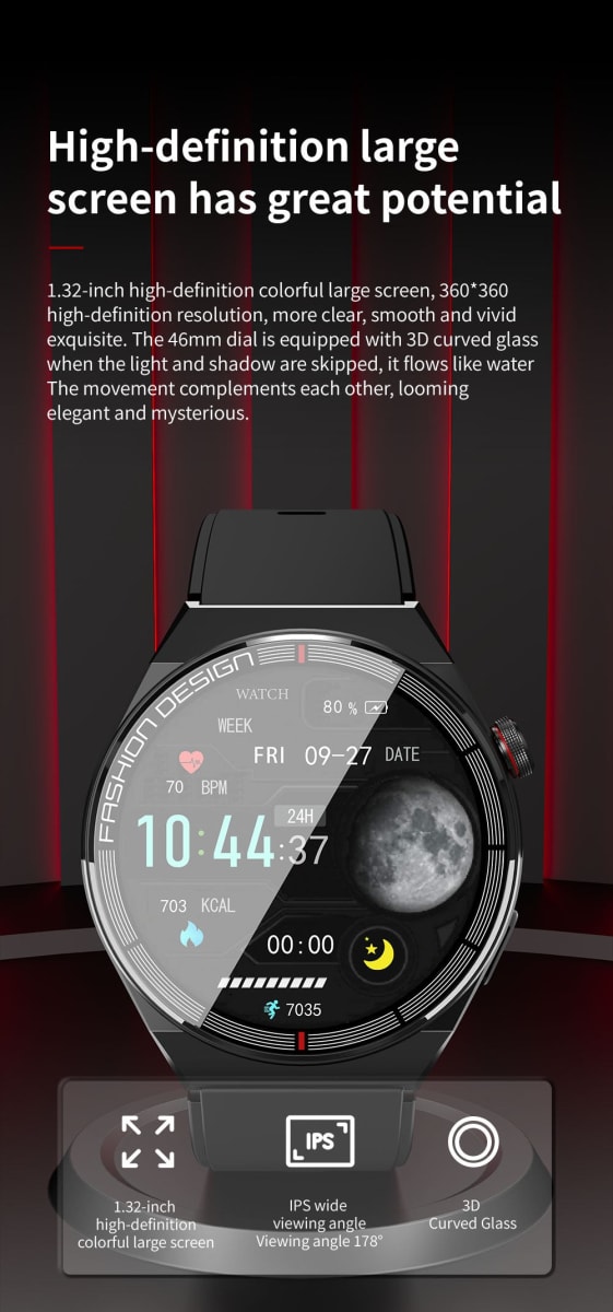 Smart Watch Moreka SK11 Pro Bluetooth Deportivo Impermeable3