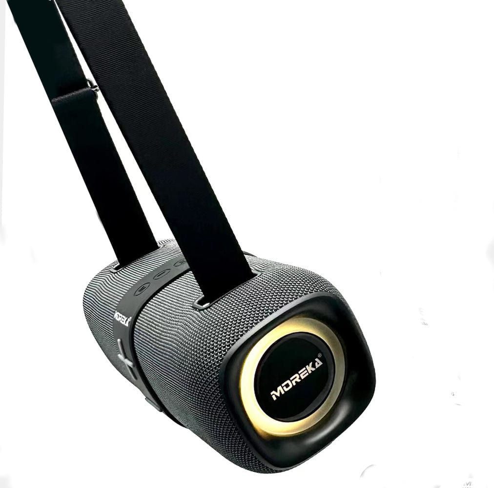 Bocina Bluetooth Moreka 376 Radio FM Resistente al agua 35W3