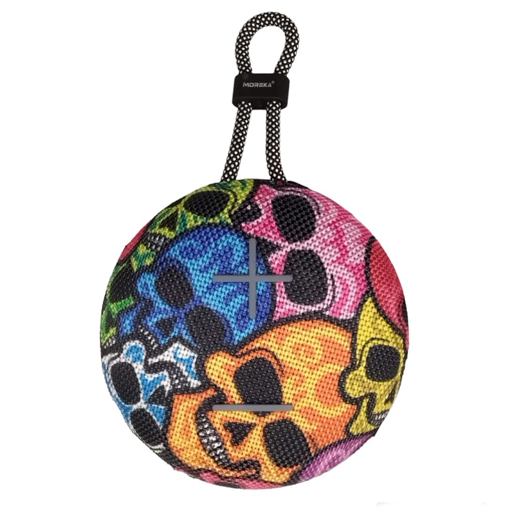 Bocina Bluetooth Moreka 374  Resistente al agua IPX6, Radio FM, USB, Micro SD7