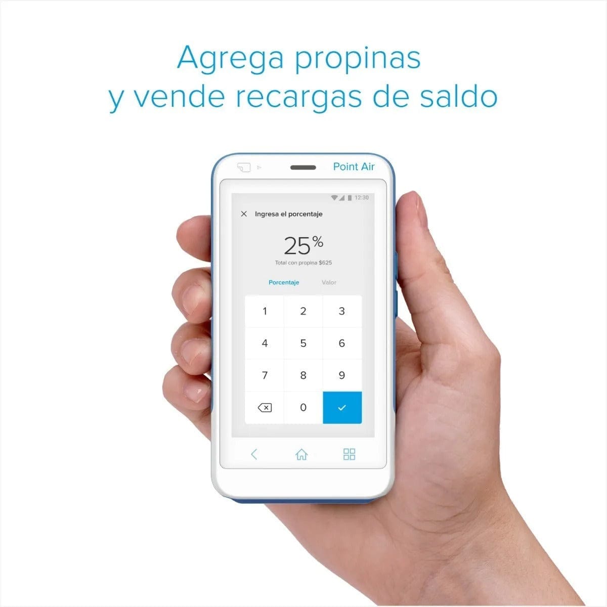 Point Air Lector De Tarjetas Bancarias 4G con Internet Gratis4