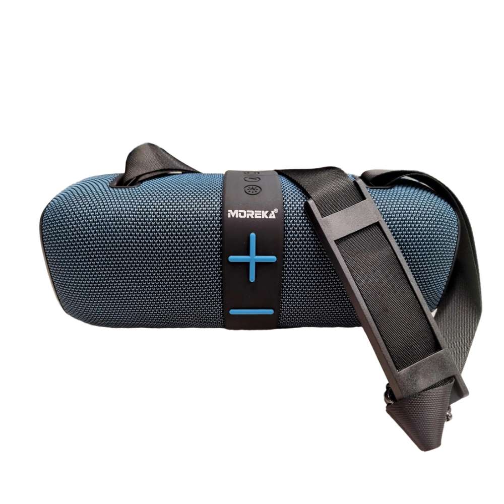 Bocina Bluetooth Moreka 385 Radio FM Resistente al agua 20W4