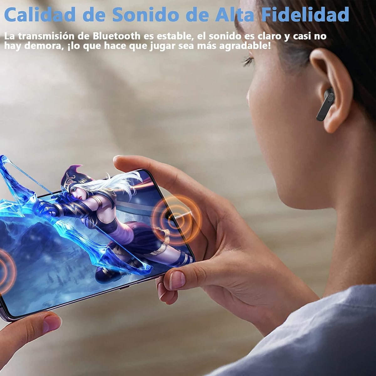 Audífonos Bluetooth 5.0 Moreka 285 TWS Táctil4