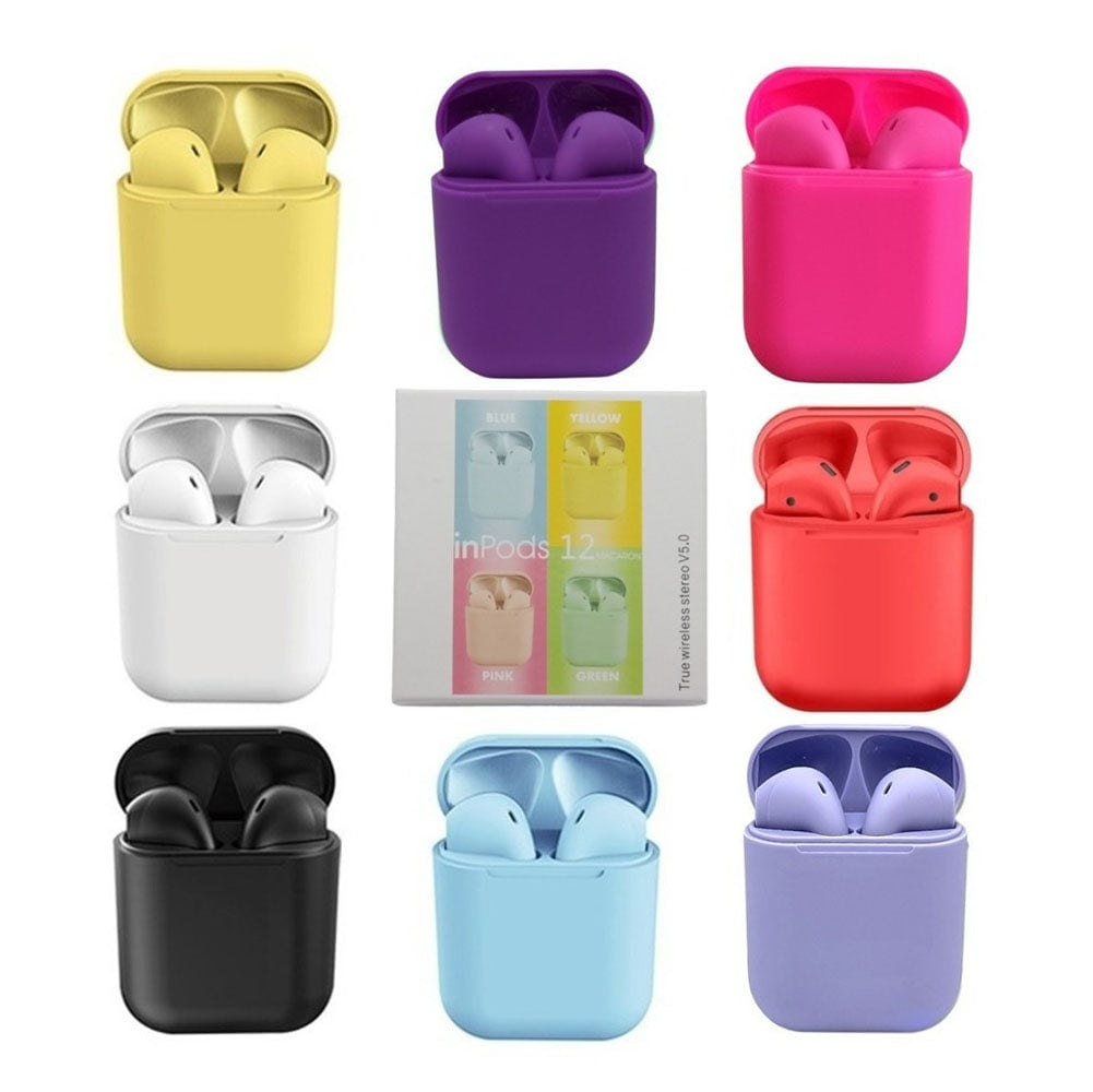 Audífonos Bluetooth Moreka i 12 OEM TWS Táctil7