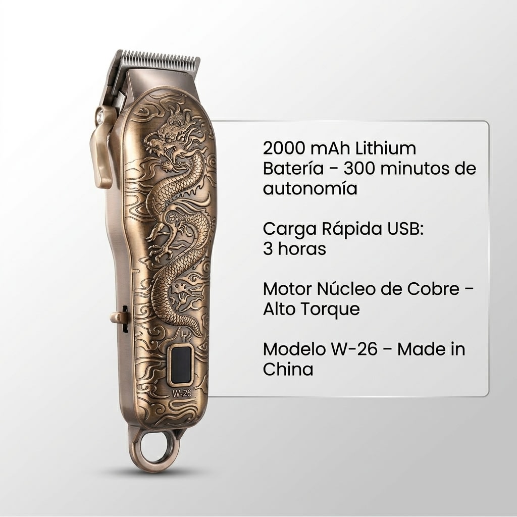 Afeitadora de Cabello recargable Tipo C MOREKA W-263