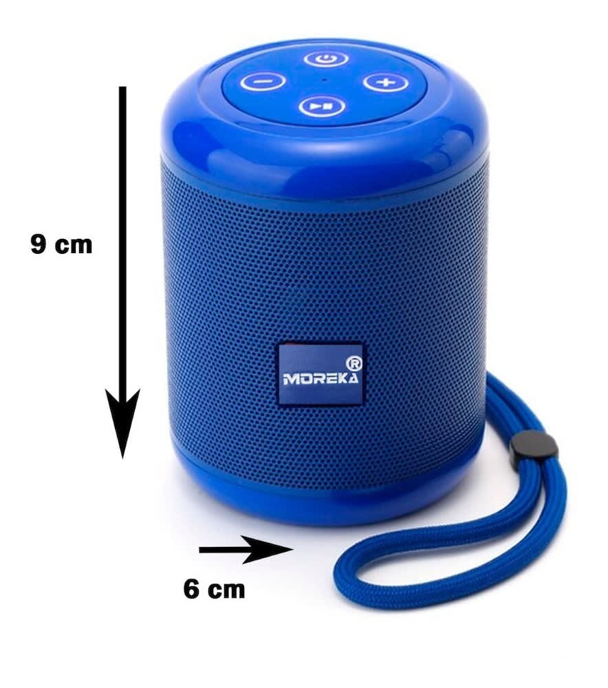 Bocina Bluetooth Moreka 519 TF Card Radio FM Resistente al agua6