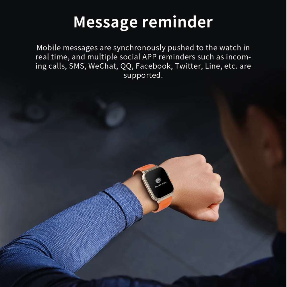 Smart Watch Moreka MTW11 Bluetooth doble Correa IPX675