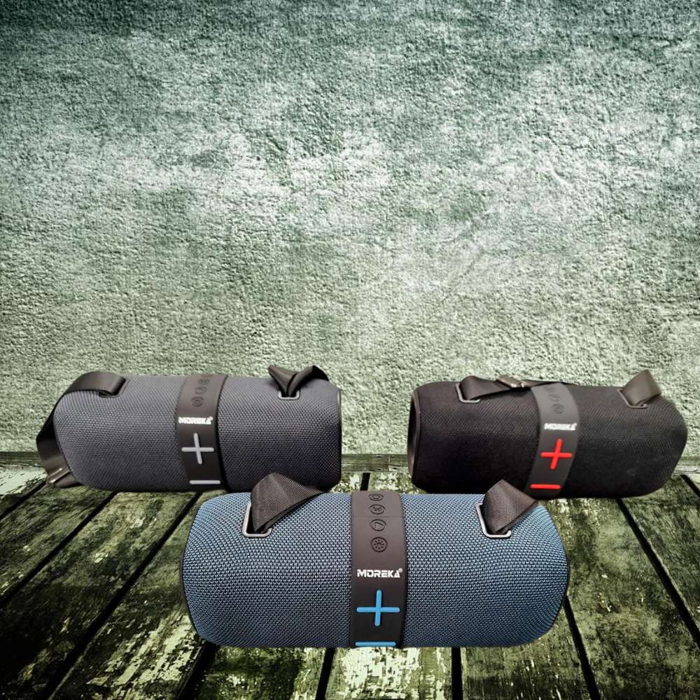 Bocina Bluetooth Moreka 385  Radio FM Resistente al agua 20W5