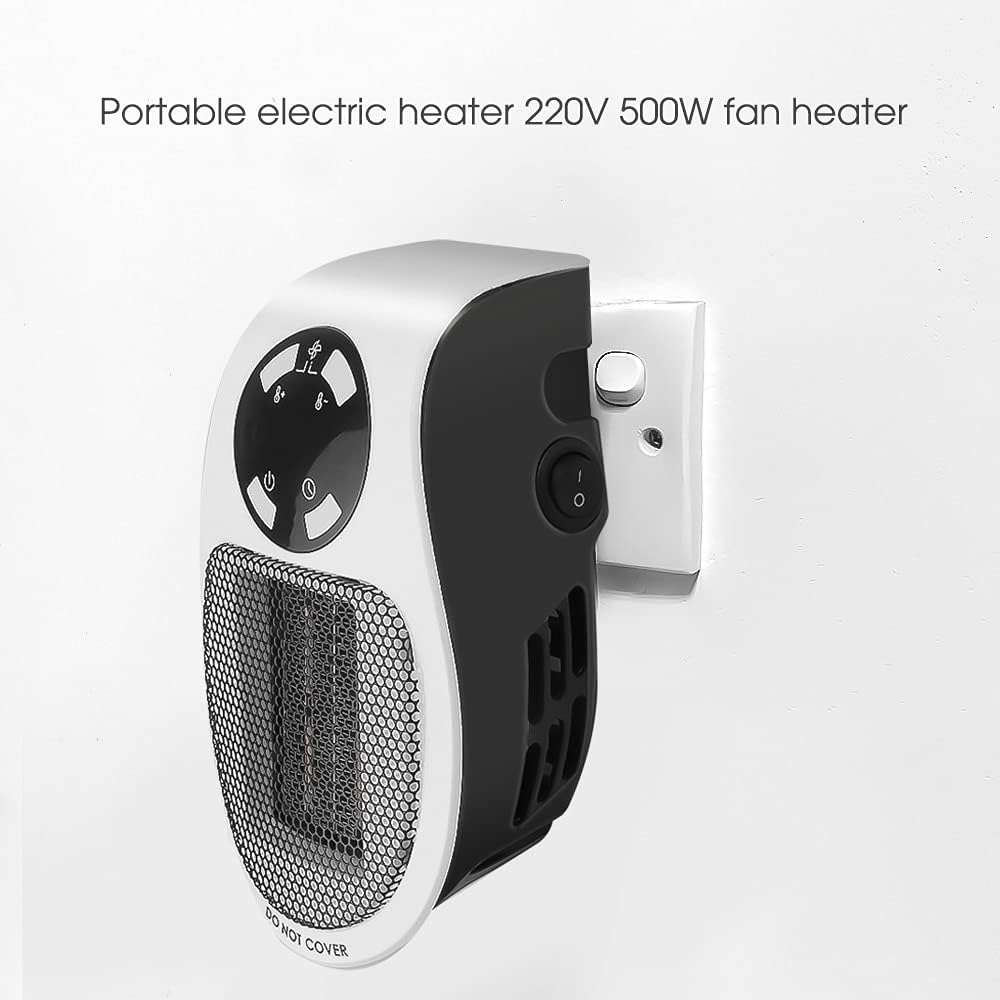 Calentador eléctrico portátil de 500 W de Pared RJG-0236