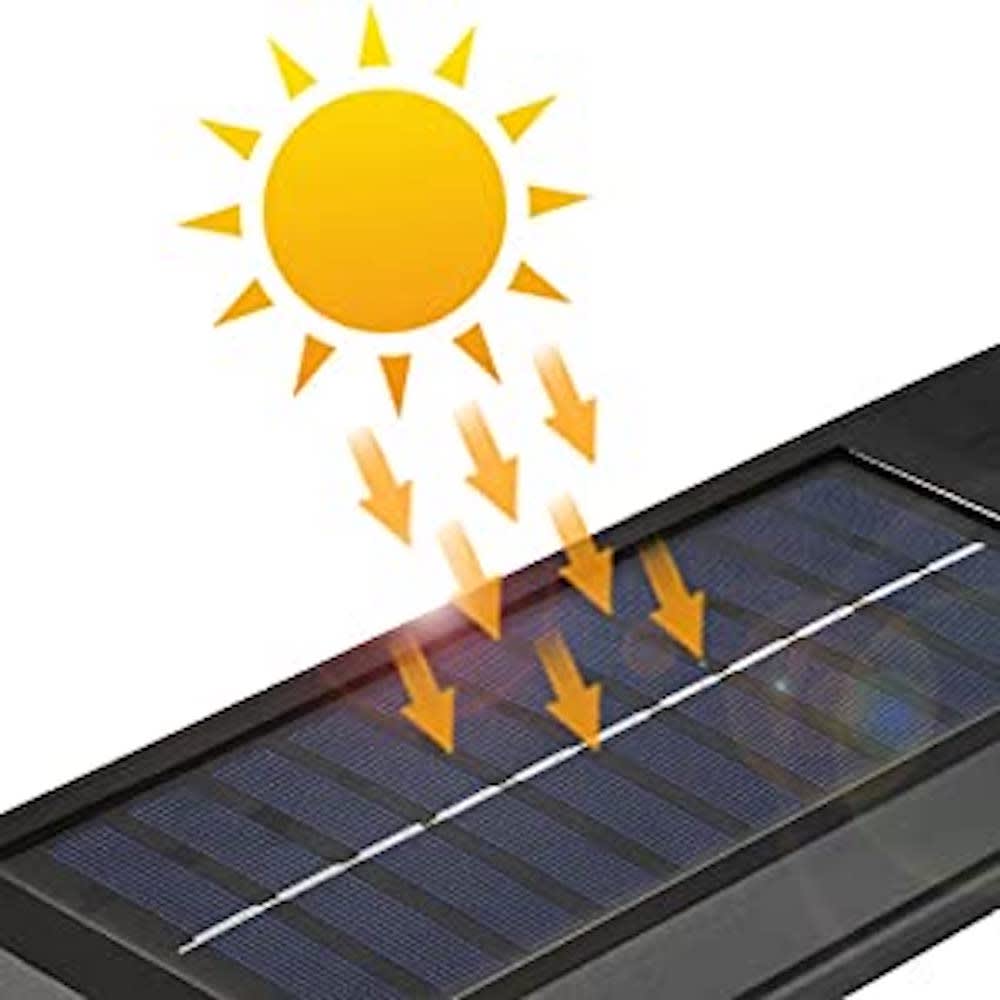 Luminaria Suburbana Alumbrado Publico Solar 200W con Sensor Movimiento GD-982005