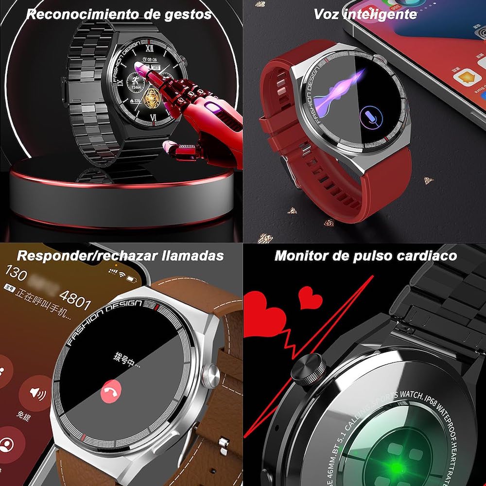 Smart Watch Moreka SK11 Pro Bluetooth Deportivo Impermeable5