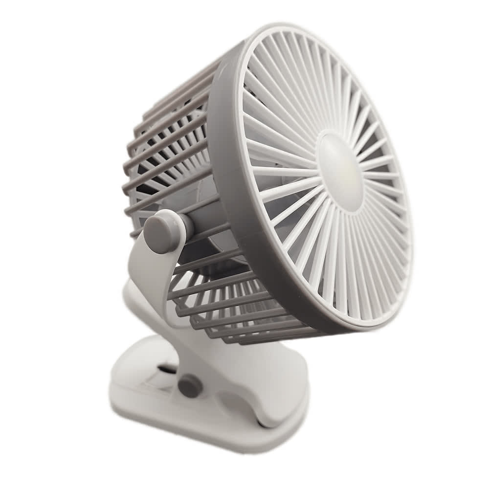 Ventilador eléctrico con Clip de 5.5 Pulgadas Recargable MF0257