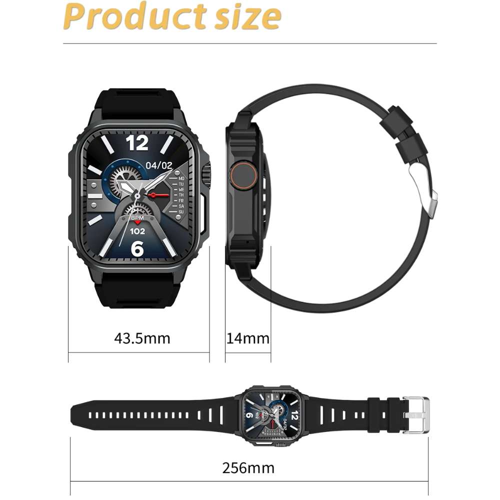 Smart Watch Moreka MTW11  Bluetooth doble Correa IPX677