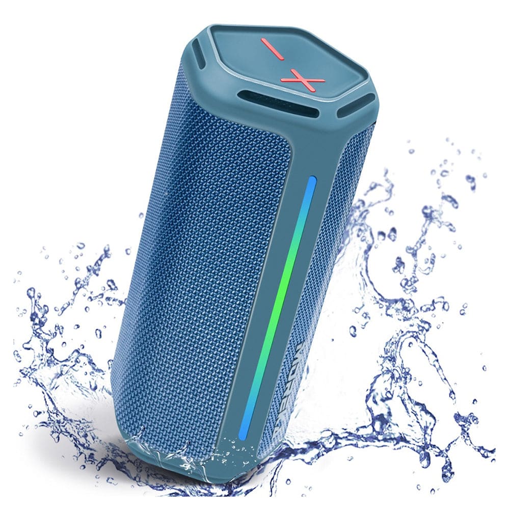 Bocina Bluetooth Moreka 375  Resistente al agua IPX6, Radio FM, USB, Micro SD8