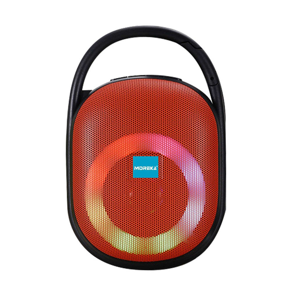 Bocina  Moreka  M-CLIP5 RGB, Bluetooth, TF Card, Radio FM, USB9