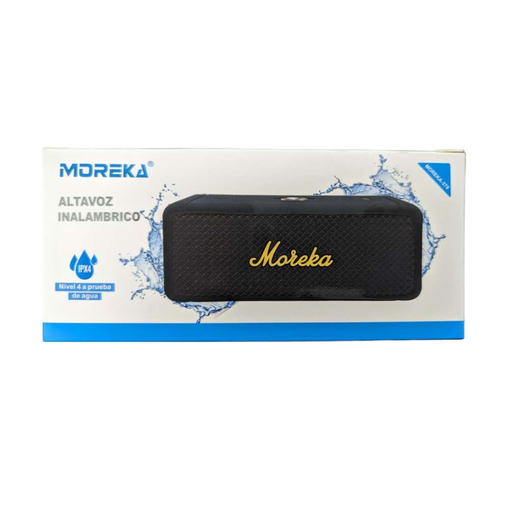 Bocina Bluetooth contra agua, 10W Moreka 3796
