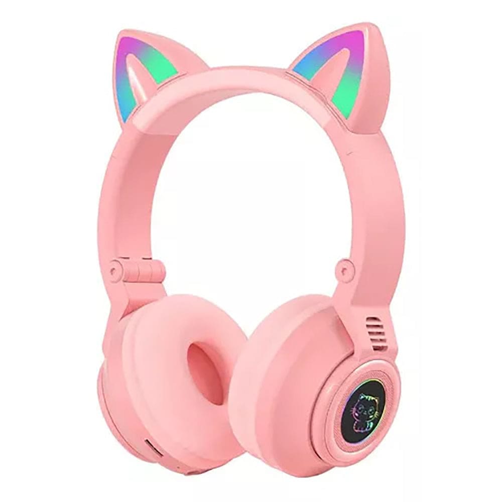 Audífonos Diadema Gato Bluetooth BG-115 Inalámbrico Plegable 0