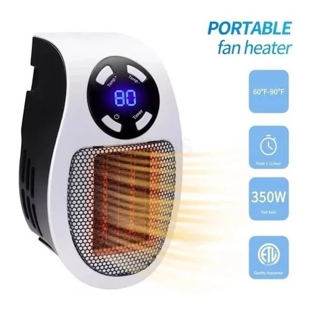 Calentador eléctrico portátil de 500 W de Pared RJG-0237