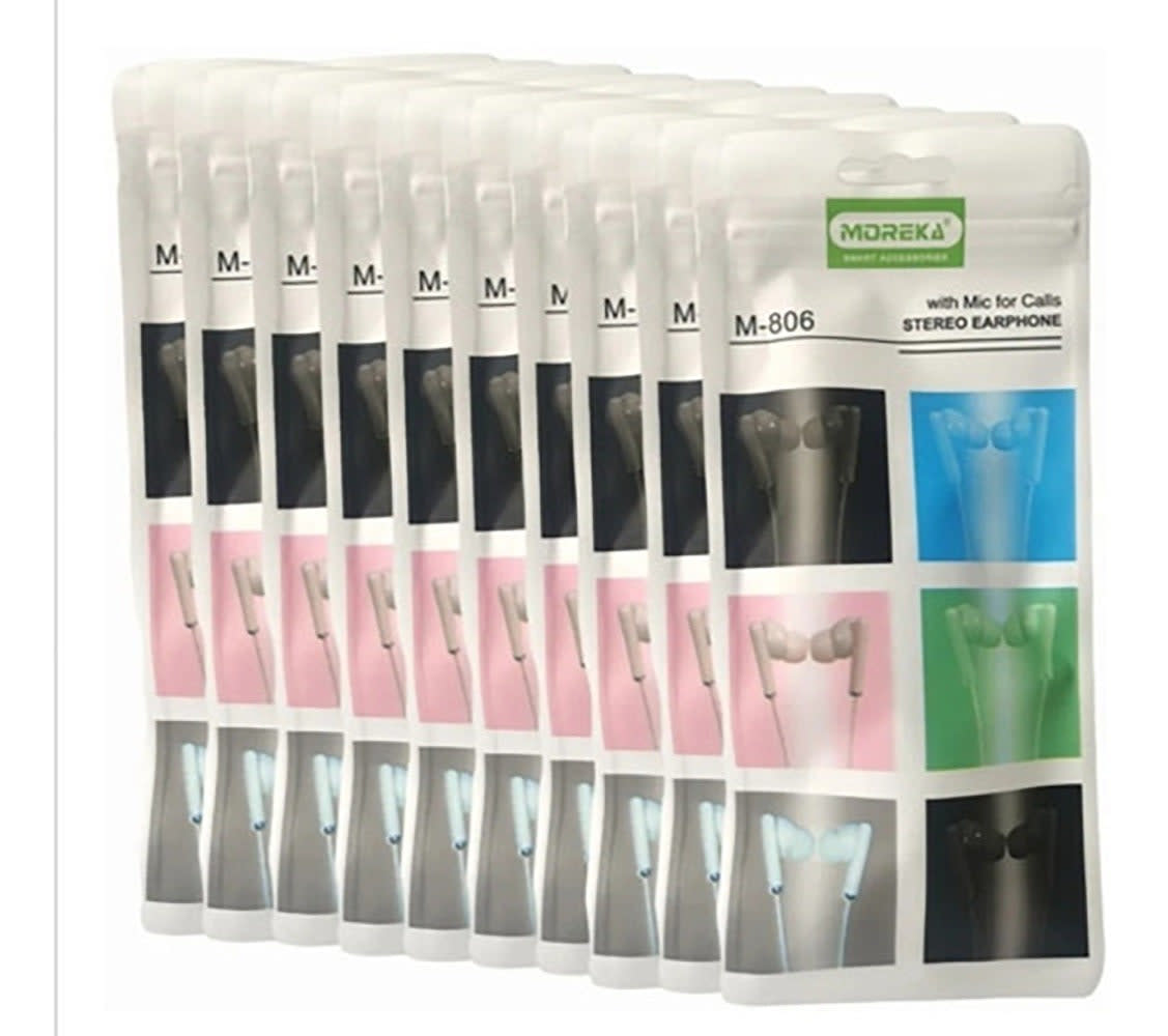 Audífonos Moreka M-805, Alámbricos, Manos Libres, Control de play/pausa.1