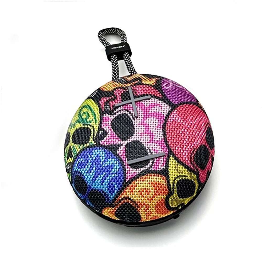 Bocina Bluetooth Moreka 374  Resistente al agua IPX6, Radio FM, USB, Micro SD4