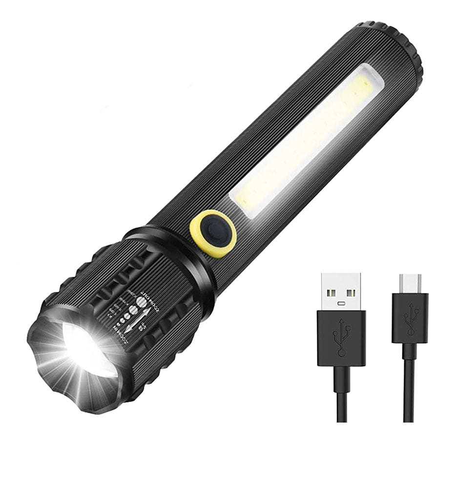 Linterna Moreka M-C73, COB, Metálica, Recargable 1200 mAh1