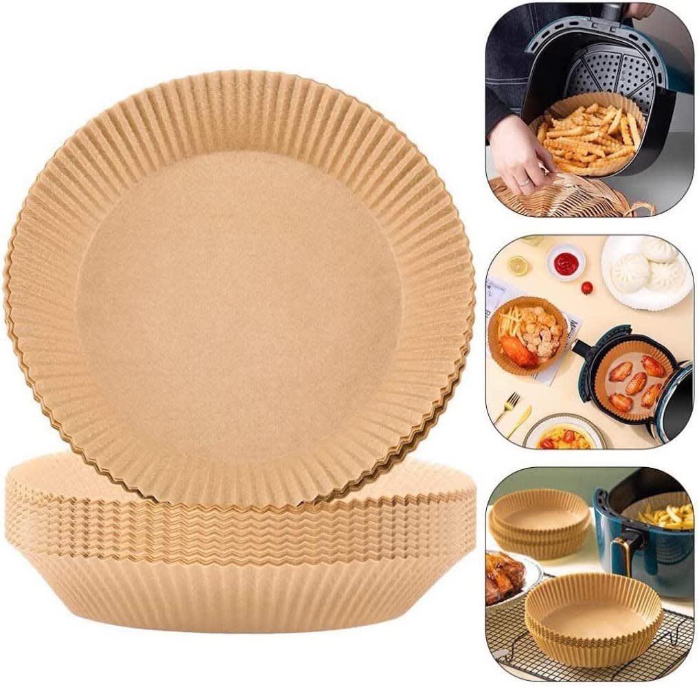 Forro De Papel Desechable Para Horno - freidora De Aire 50 Pzs1