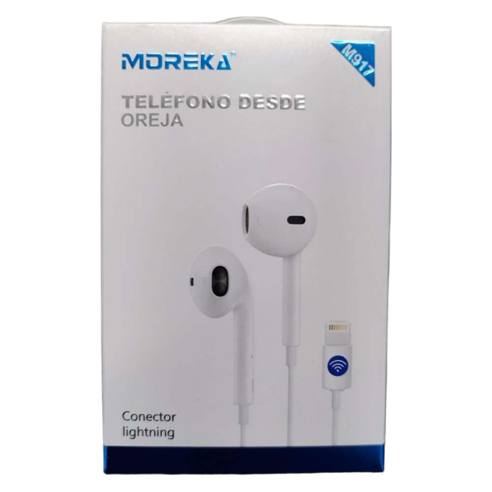 Audífonos Moreka M917 Alámbricos IP Manos Libres Control de play/pausa.2