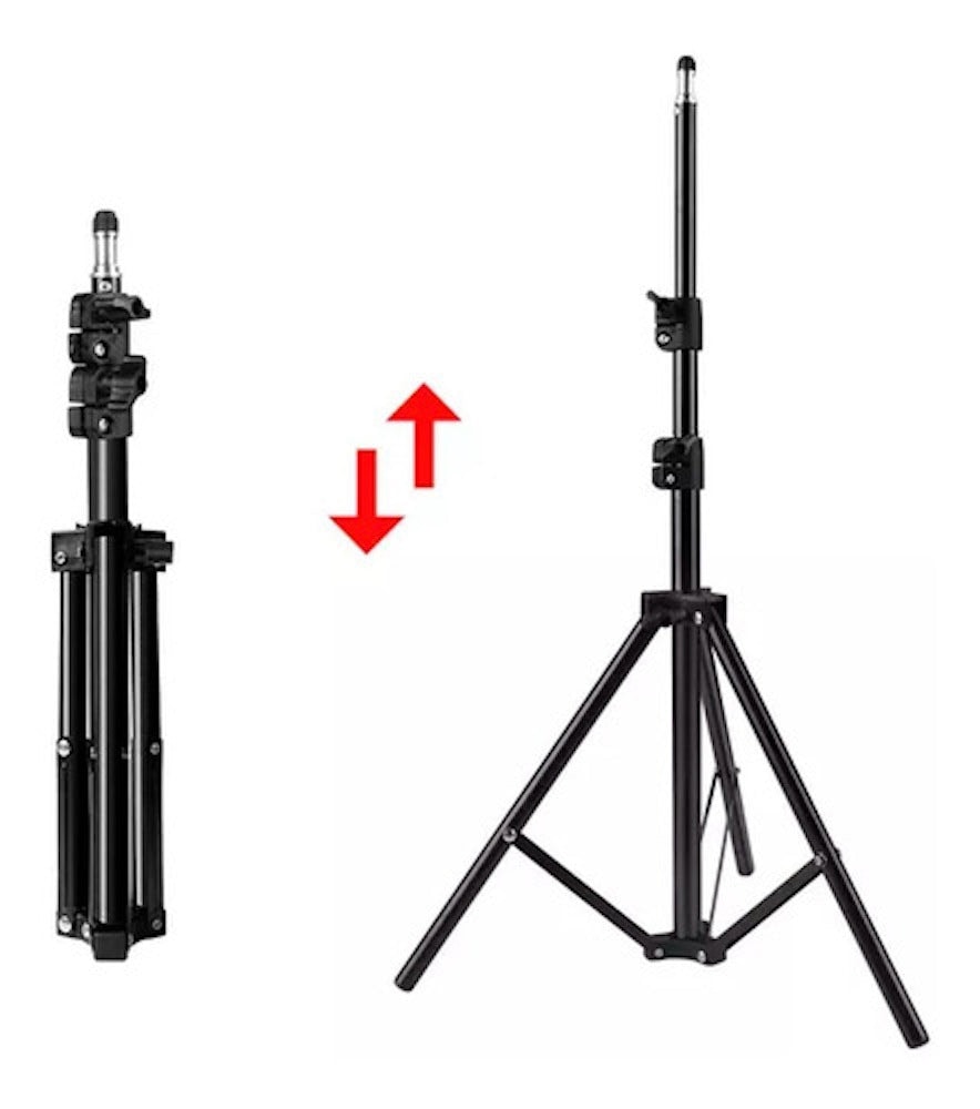 Tripie Universal Para Aro De Luz Camara Sombrilla Hasta 1.6m2