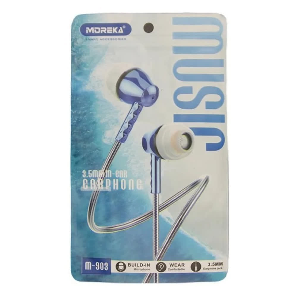 Moreka M-903 Alámbricos Manos Libres Control de play/pausa.2