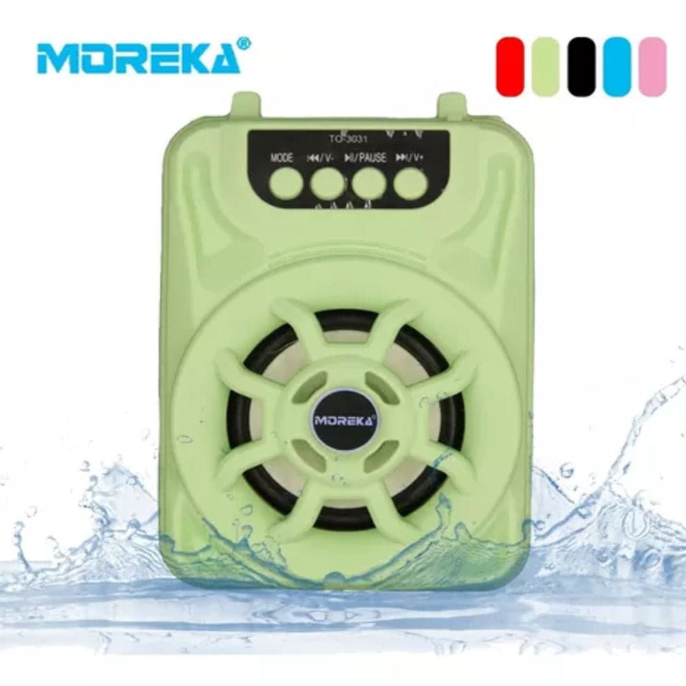 Bocina MOREKA TO-3031, LED, USB, Micro SD, Aux.7