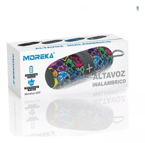 Bocina Bluetooth Moreka 300 TF Card Radio FM Resistente al agua9