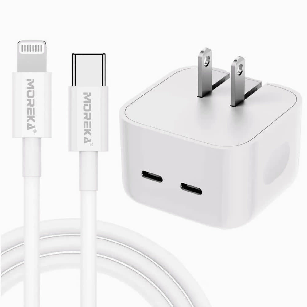 Turbo Cargador Moreka CC23 Puertos C C Cabe IP 1M8