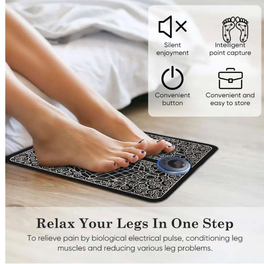 Masajeador Eléctrico Pies Cuello Espalda Cuerpo Portátil Recargables2