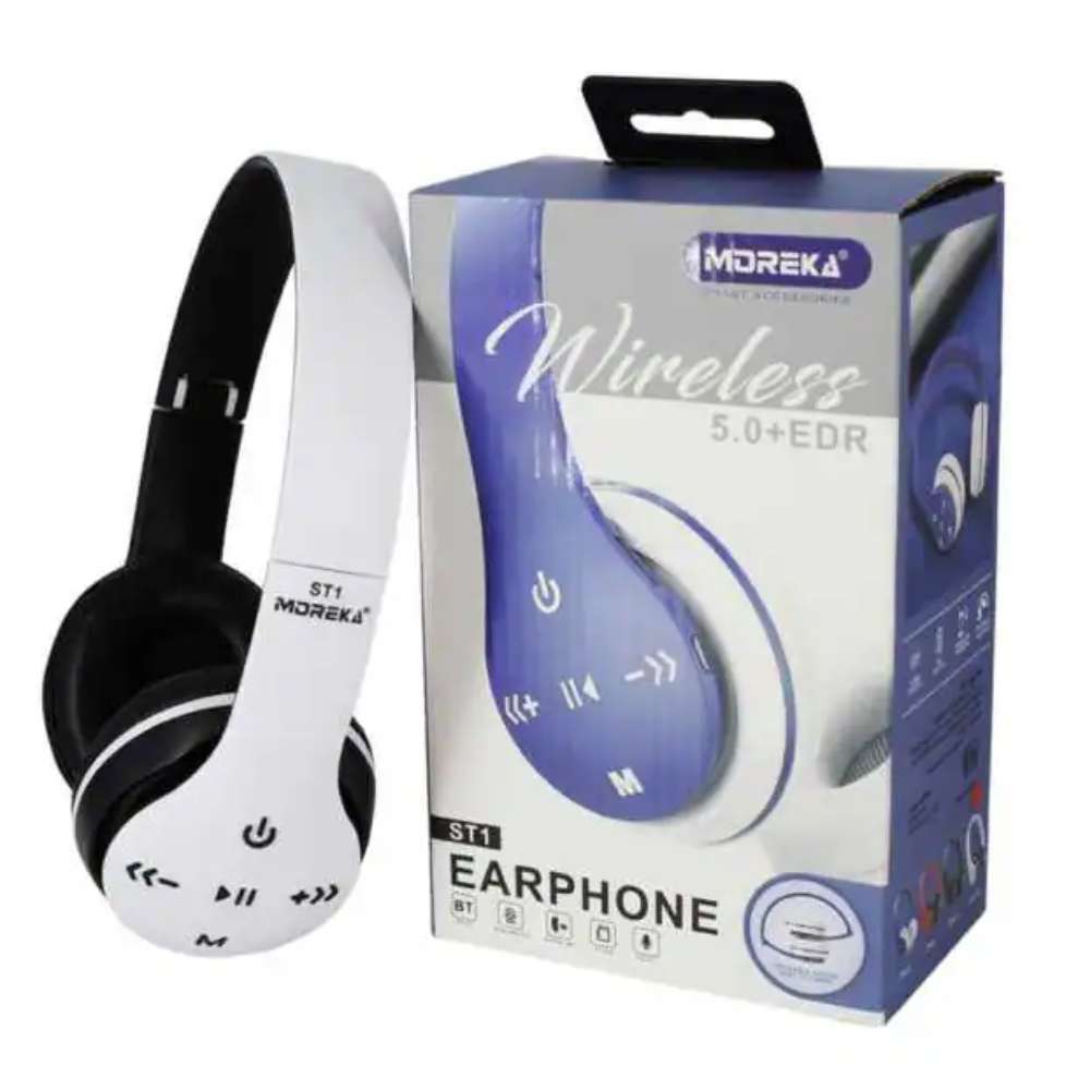Audifonos Diadema Moreka ST1 Bluetooth2