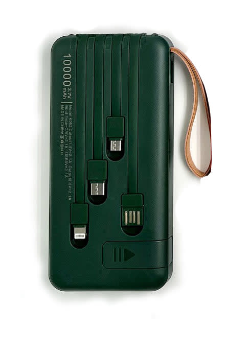 Powerbank Batería Portátil 10000mah K052 Salida C V8 IP K0526