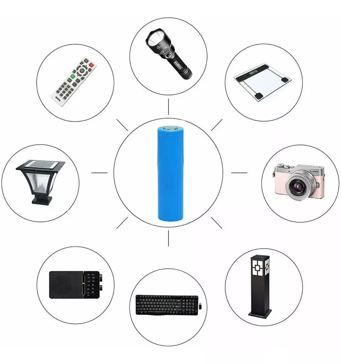 Linterna Moreka SQ-F101, Larga Duración, Metálica, Recargable3