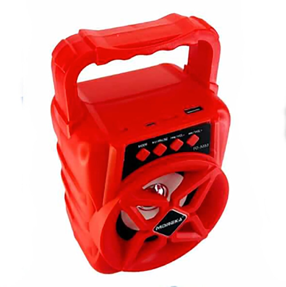Bocina Moreka TO-3033, LED, Bluetooth, USB, Micro SD.4