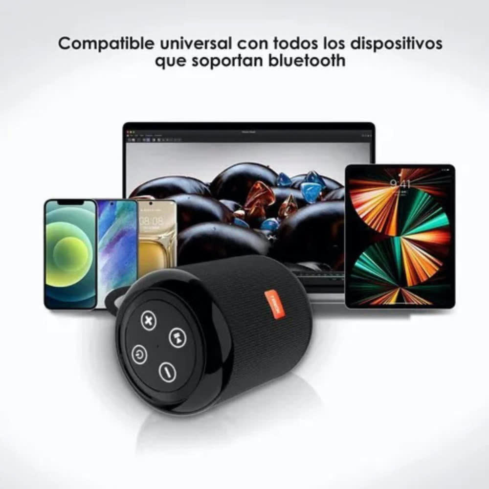 Bocina Bluetooth Moreka 519 TF Card Radio FM Resistente al agua11