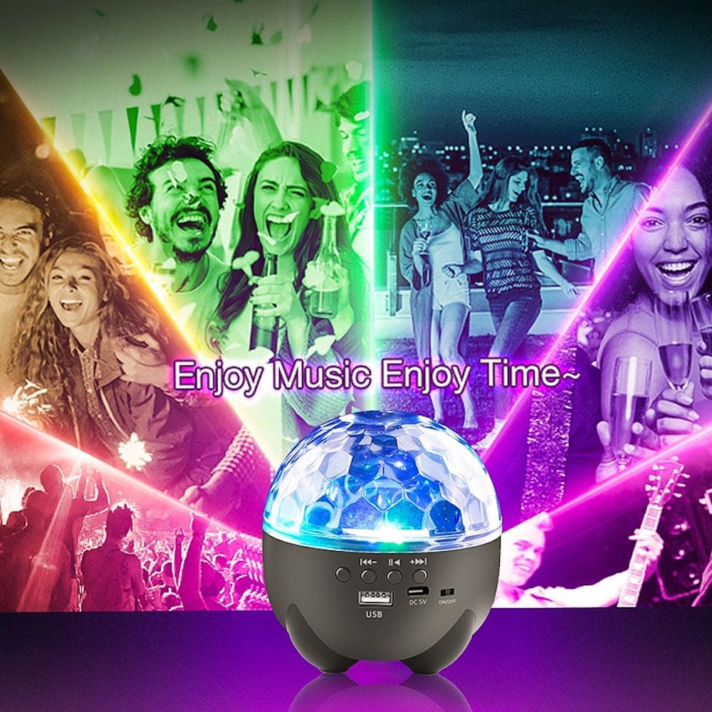 Bocina LT-750  Bluetooth TF Card USB Luces Discoteca1