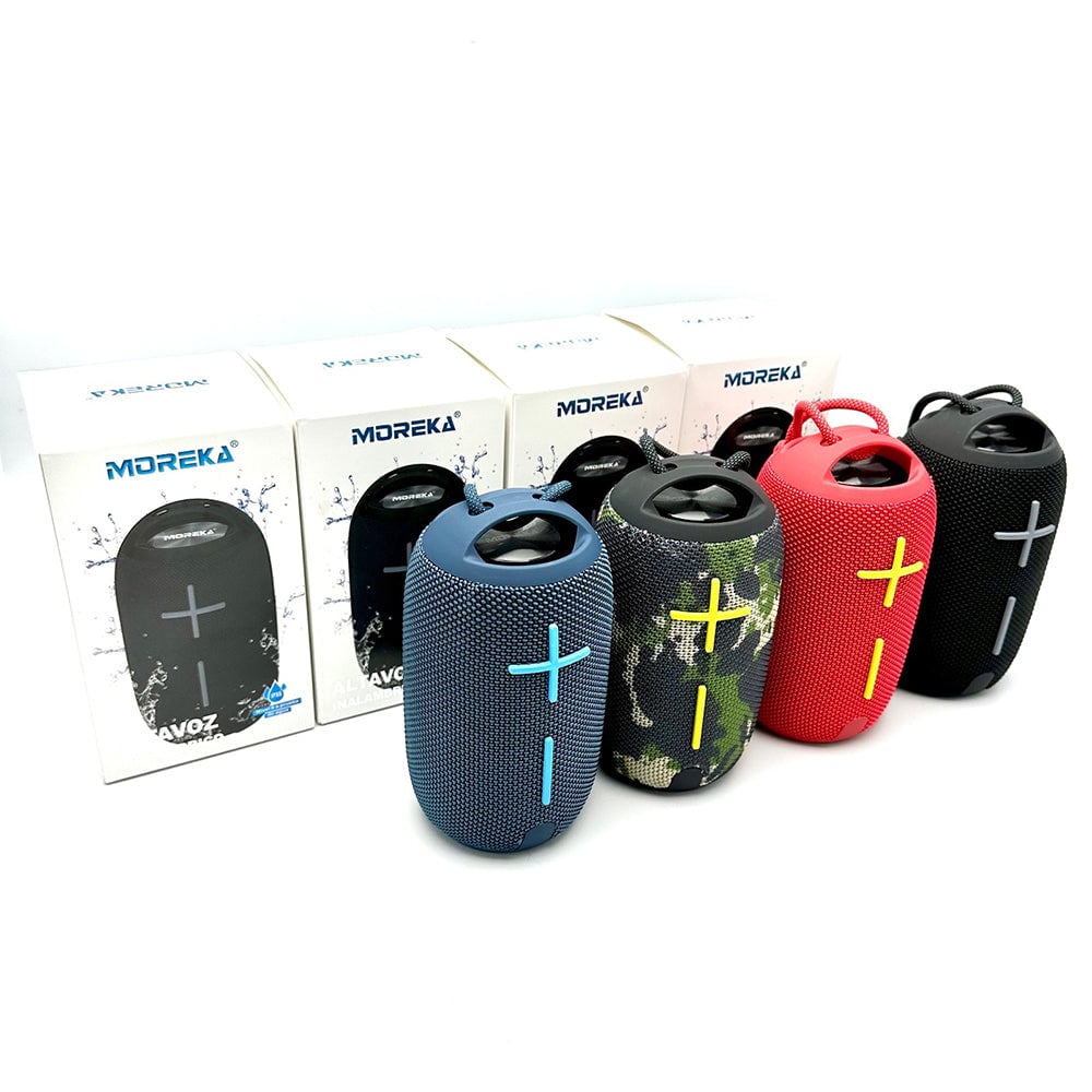 Bocina Bluetooth Moreka 371 TF Card Radio FM Resistente al agua4